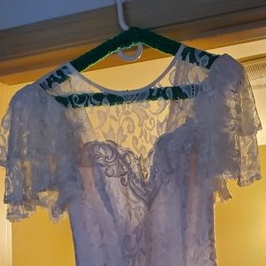 Vintage 1993 Wedding Dress tea length